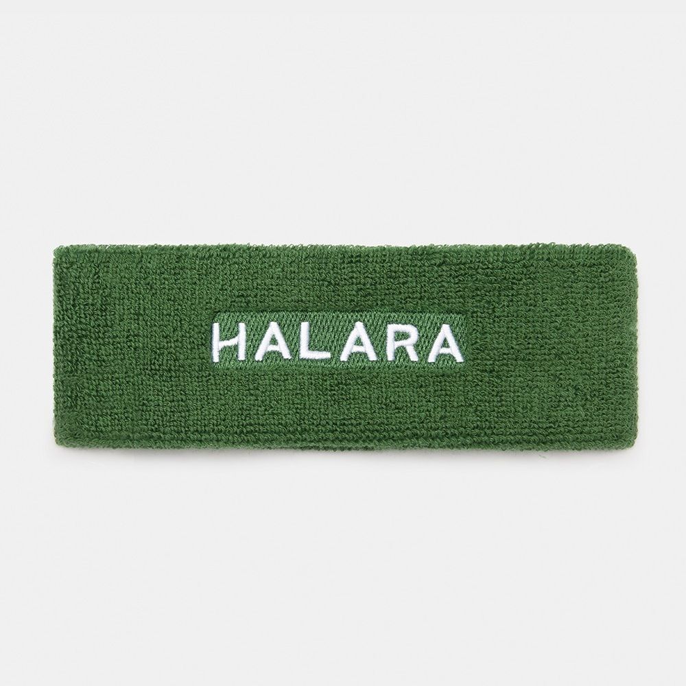 NWT Halara Courtyard Green Solid Sport Headband
